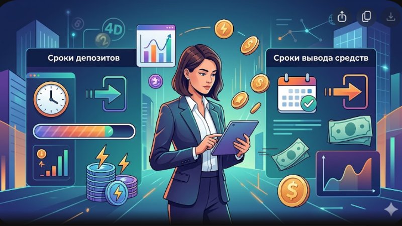 Современная иллюстрация с изображением цифрового кошелька и монет для управления средствами в лотерее